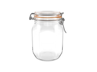 Glass jar