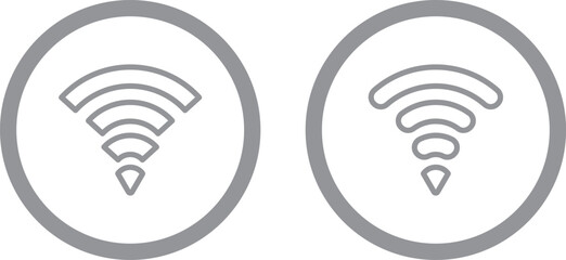 Wi-fi spot. Wireless and wi-fi icon set.