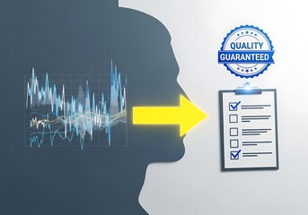 Quality Guaranteed Seal with Data Analysis and Checklist