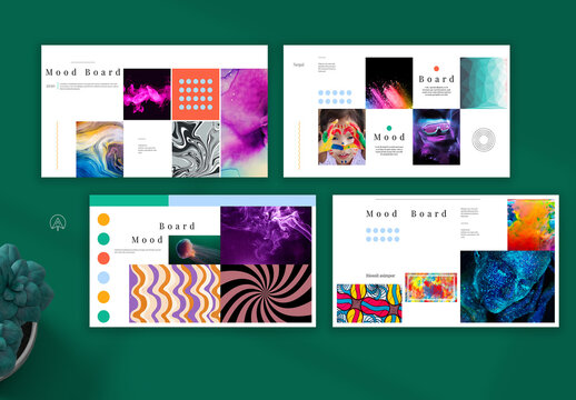 Art Full Mood Board Template 2026