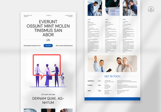 Brand Email News Letter Template
