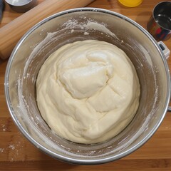 Leavening Using agents like yeast or baking powder to make dough