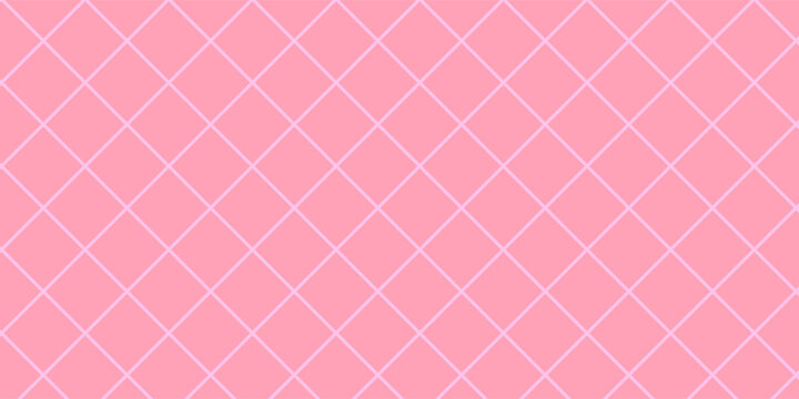 Crispy pink sweet waffles or cone texture, seamless pattern, banner background.Art