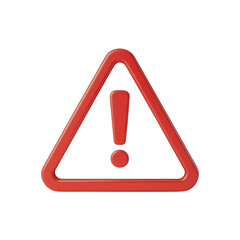Red Exclamation Mark Warning Sign