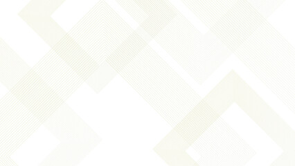 luxury white background with golden geometric square lines, elegant minimal gold diamond pattern vector tech wallpaper