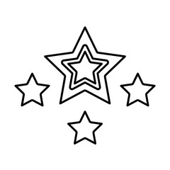 Obraz premium Five star icon