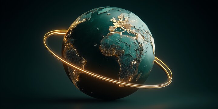 Digital globe shows gig economy icons and regional gateways mapping crowd-sourced marketplaces and flexible workforce platforms worldwide today.