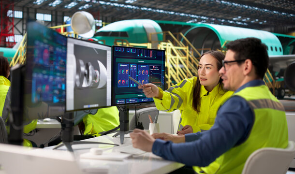 Aerospace Engineers Develop 3D CAD Models On Computer