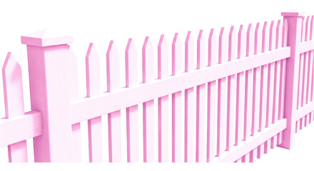 Define property boundary white picket fence residential landscape element