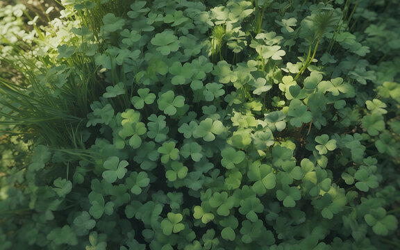 Fresh green broccoli florets growing in organic garden with natural sunlight and healthy leaves