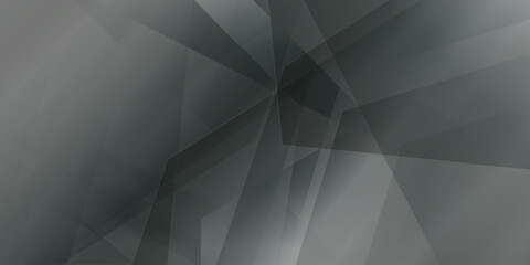 Obraz premium Abstract gradient illusion black and white color modern seamless business and modern technology concept abstract background.