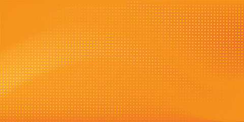 Fototapeta premium Design system orange financial technology background, network pixel elements. Abstract cyberspace