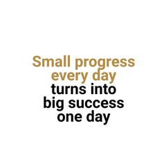 Obraz premium Motivational quotes for success in life. Quotes with white background and beautiful typography. 