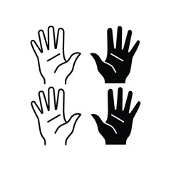 Obraz premium Hand holding black paper cut rope knot breaking free vector illustration flat design isolated on white background