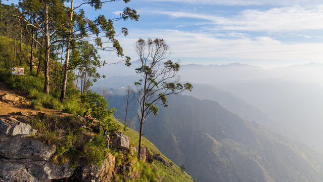 Ella rock sunrise hike in Sri Lanka 