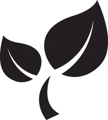 leaf plant nature icon illustrator design 