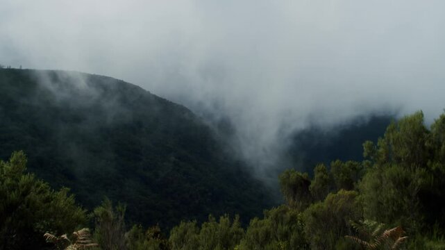 Madeira mountains weather