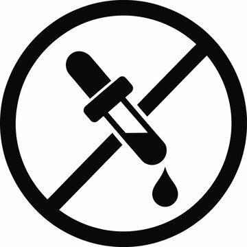 No artificial flavor icon, no artificial flavor product badge sign, natural organic product symbol, flat style for top ranked clean eating visuals, natural product badges, grocery labeling designs