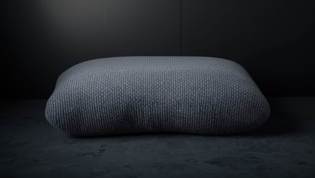 Cozy cushion intended for deep sleep