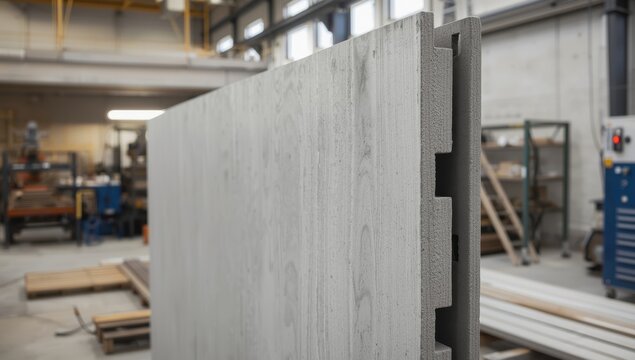 Factory-made precast concrete wall panel for construction