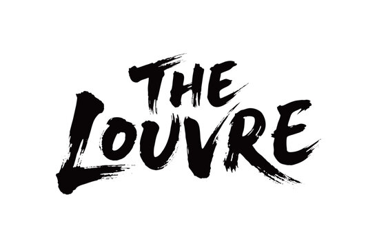 THE LOUVRE Handwriting
