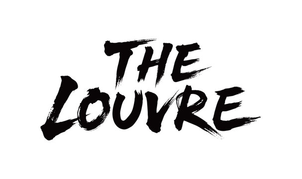 THE LOUVRE Handwriting
