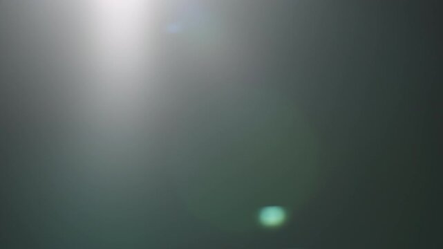 Real lens flare for overlay long focal length lens