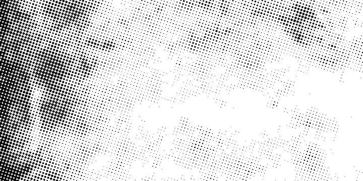 Dotted halftone waves. Abstract liquid shapes, wave effect dotted gradient texture waves isolated vector symbols set. Halftone graphic dots waves. Wave dotted halftone, etc