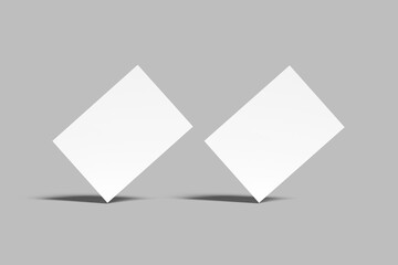 A6 Postcard Blank Mockup