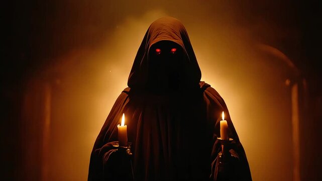 A demon is often depicted as a malevolent supernatural being, associated with evil, chaos, and temptation in various mythologies and religions.