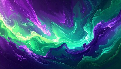 Abstract blue liquid wave background with flowing water and light patterns