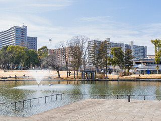 多摩ニュータウン　多摩中央公園