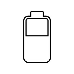 Electronic icon in lineal