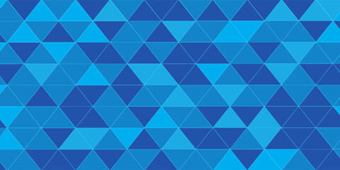 Fototapeta premium Dark BLUE vector abstract polygonal pattern. Creative geometric illustration in Origami style with gradient. Brand-new design for your business.