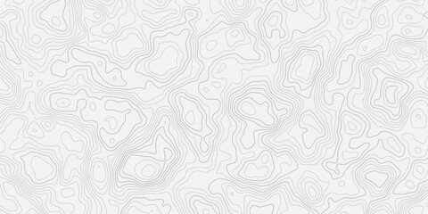 Seamless Black Ink Topographic Terrain Elevation Contour Map Pattern Classic Adventure and Exploration Theme Landscape Line Artwork © ALAMA