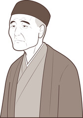 昔の男性俳人っぽい人