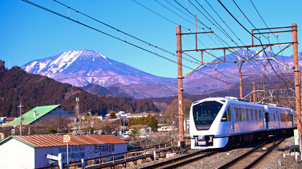 日光市　東武日光駅へ向かうスペーシアＸ