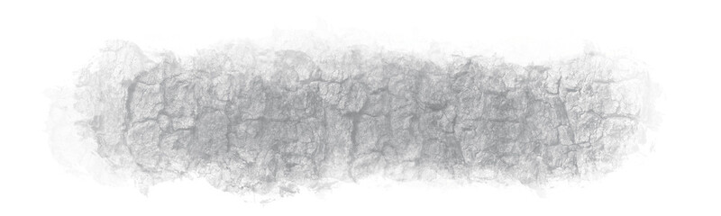 Obraz premium Horizontal grey stone bark texture brush stroke banner