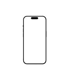 Sleek Futuristic Smartphone Vector Illustration
