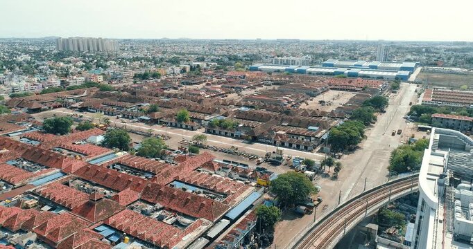 Chennai CMBT Bus Terminal Empty During Nationwide Lockdown