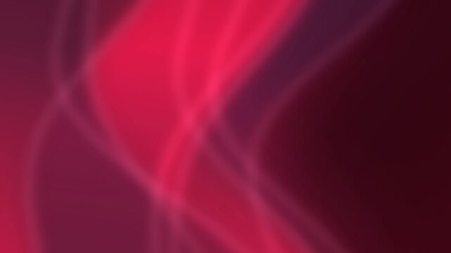 Abstract Red and Crimson Aurora Wave Background with Minimalist Smooth Fluid Motion Design