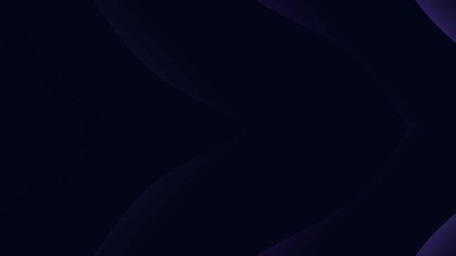 Abstract Dark Purple and Violet Fluid Aurora Wave Background with Minimalist Smooth Gradient Motion