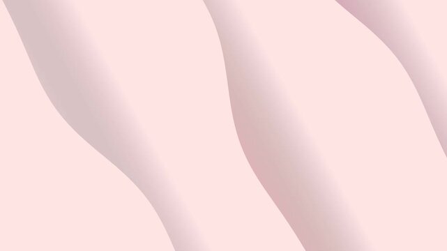 Abstract Soft Pink and Cream Fluid Aurora Wave Background with Minimalist Smooth Gradient Motion Design