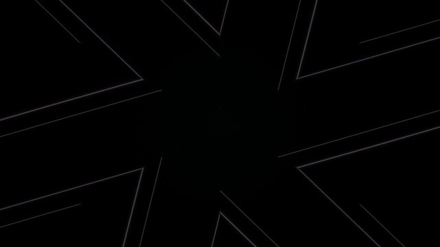 Sleek dark abstract geometric pattern background with angular intersecting lines creating a modern star-like visual effect for digital design