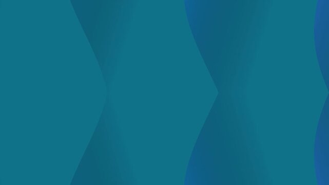 Abstract teal blue geometric pattern background design.