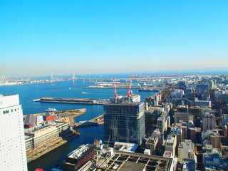 View from Yokohama Kitanaka Knot
