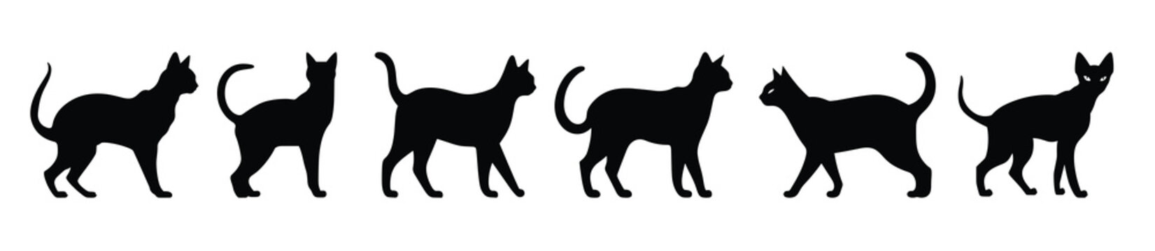 sphynx cat silhouette bundle