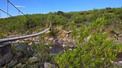 Scenic Trail to Umajalanta Cave with Suspension Bridge, Toro Toro NP, Bolivia © Seraina