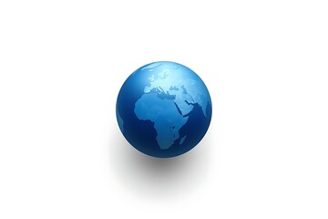 Fototapeta premium Generative AI Earth Globe Visualizing Global Connectivity and Environment Impact.