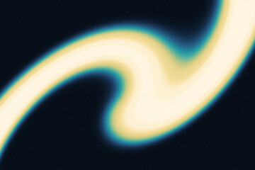 Luminous Fluid Swirl on Dark Abstract Gradient Background